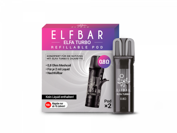 ELFBAR ELFA TURBO Pod (2 Stück pro Packung)